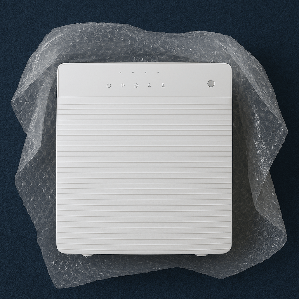 hepa air purifier | kv22 smart air purifier | inside packaging box